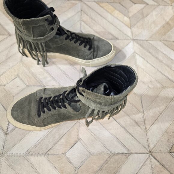 Eugene Riconneaus green suede hightops size 37 - Picture 3 of 5